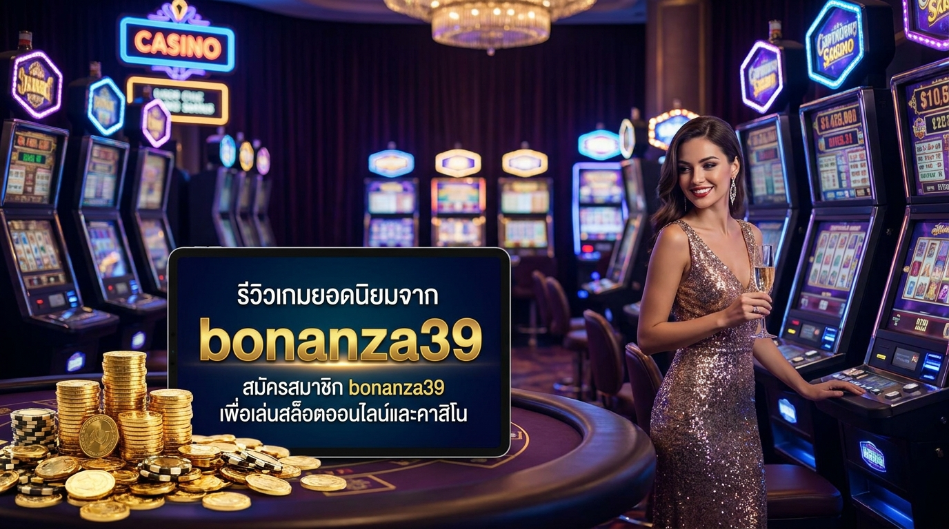 bonanza39 โปรโมชั่นสุดพิเศษแห่งปี รับโบนัสทุกวันไม่มีหยุด คุ้มสุดในไทย ต้องเป็นของคุณก่อนใคร